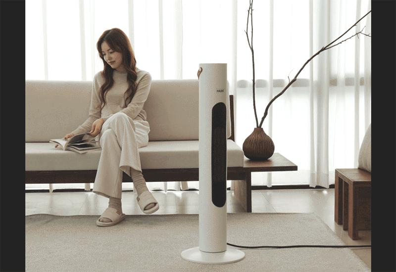 한경희 저소음 그래핀 타워형 리모컨 PTC 온풍기 HA-22000FA 상세 이미지 55