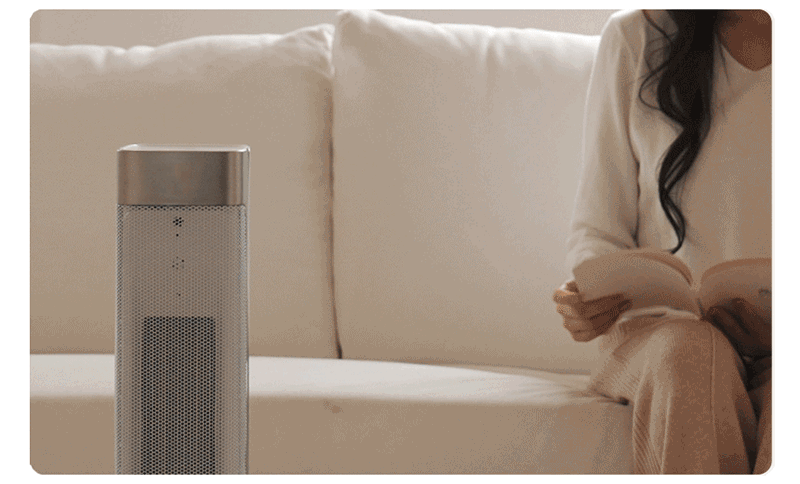 한경희 AI 음성인식 그래핀 PTC 리모컨 타워형 온풍기 전기히터 HA-27000FH 상세 이미지 4
