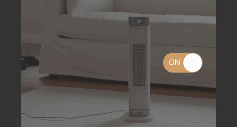 한경희 AI 음성인식 그래핀 PTC 리모컨 타워형 온풍기 전기히터 HA-27000FH 상세 이미지 61