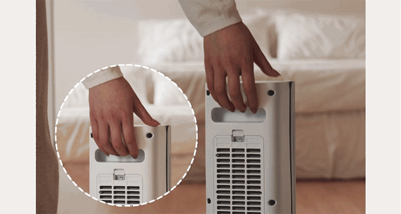 한경희 AI 음성인식 그래핀 PTC 리모컨 타워형 온풍기 전기히터 HA-27000FH 상세 이미지 66