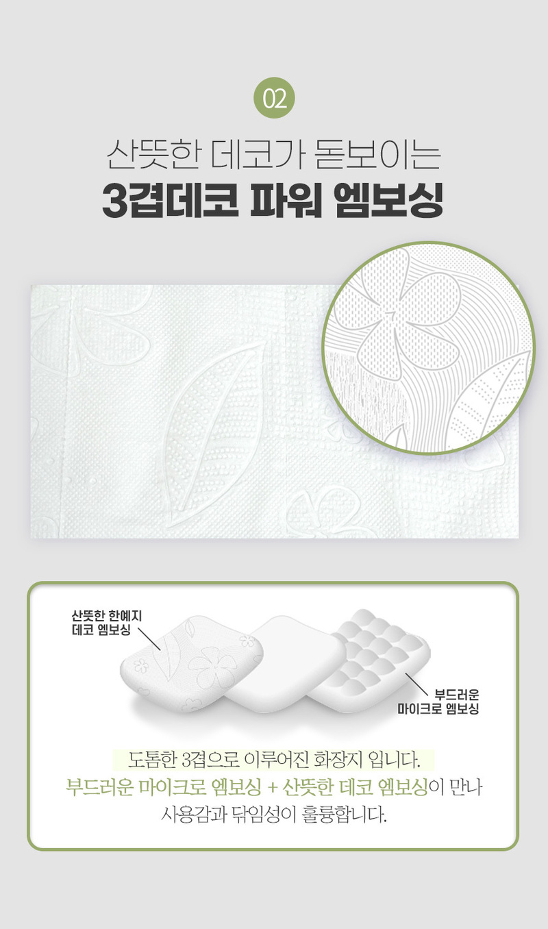 [롤앤티슈] 한예지 데코프리미어 30롤1팩+캐릭터 미용티슈 200매6입 상세 이미지 6