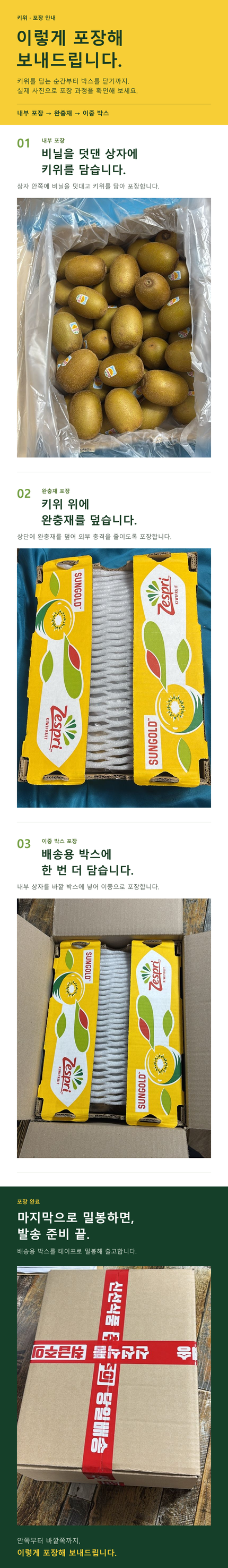 제스프리 골드키위 5.7kg 37과 상세 이미지 3