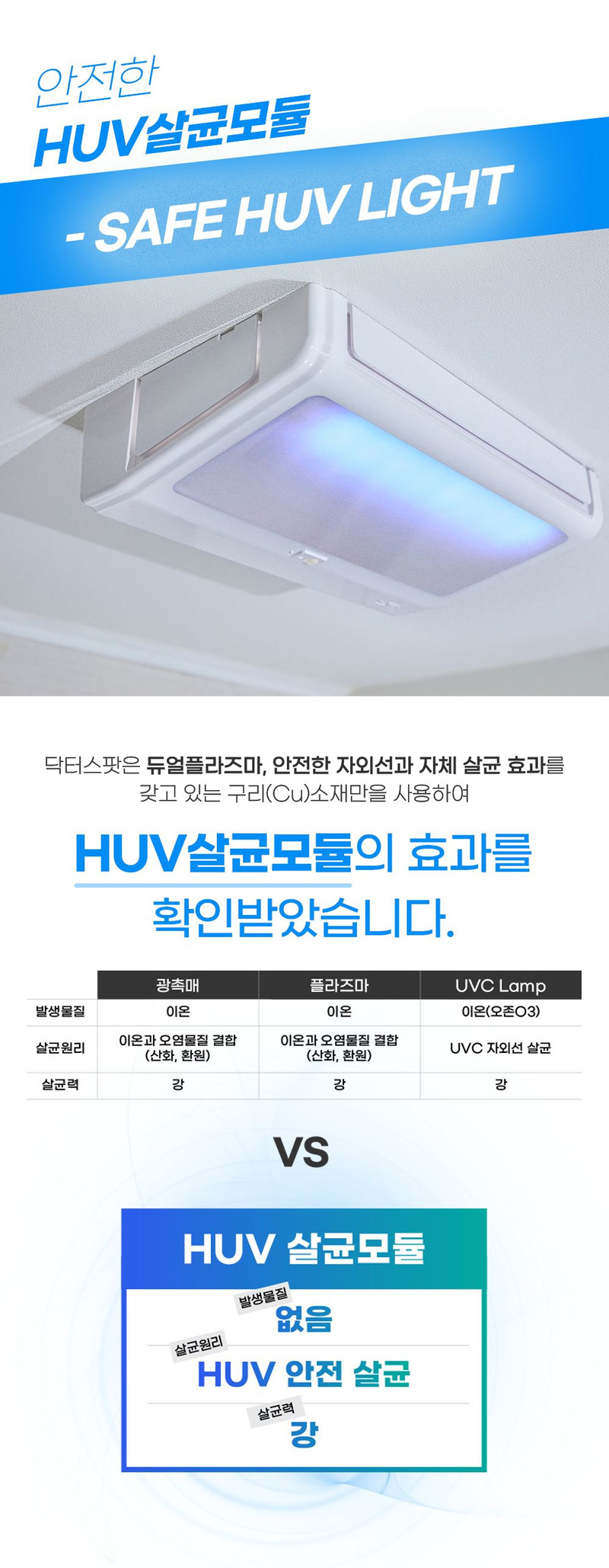 닥터스팟 HUV공기살균기 DS-HUV-AS22F/냄새제거,미세먼지,공기중 세균,바이러스멸균 상세 이미지 31