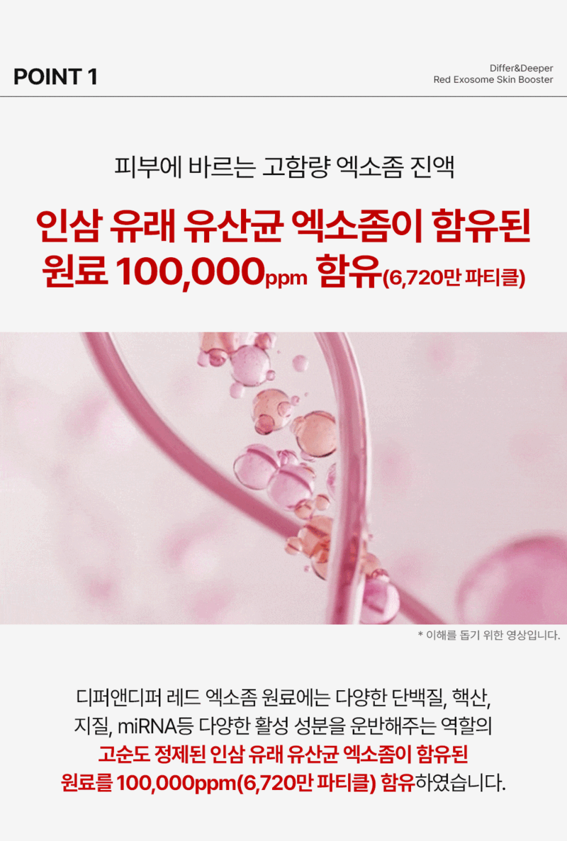 디퍼앤디퍼 레드 엑소좀 스킨부스터 스타터팩 Red Exosome Skin Booster Starter Pack 상세 이미지 30