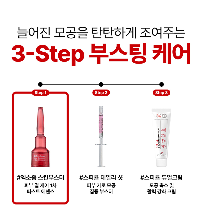 디퍼앤디퍼 레드 엑소좀 스킨부스터 Red Exosome Skin Booster 상세 이미지 5
