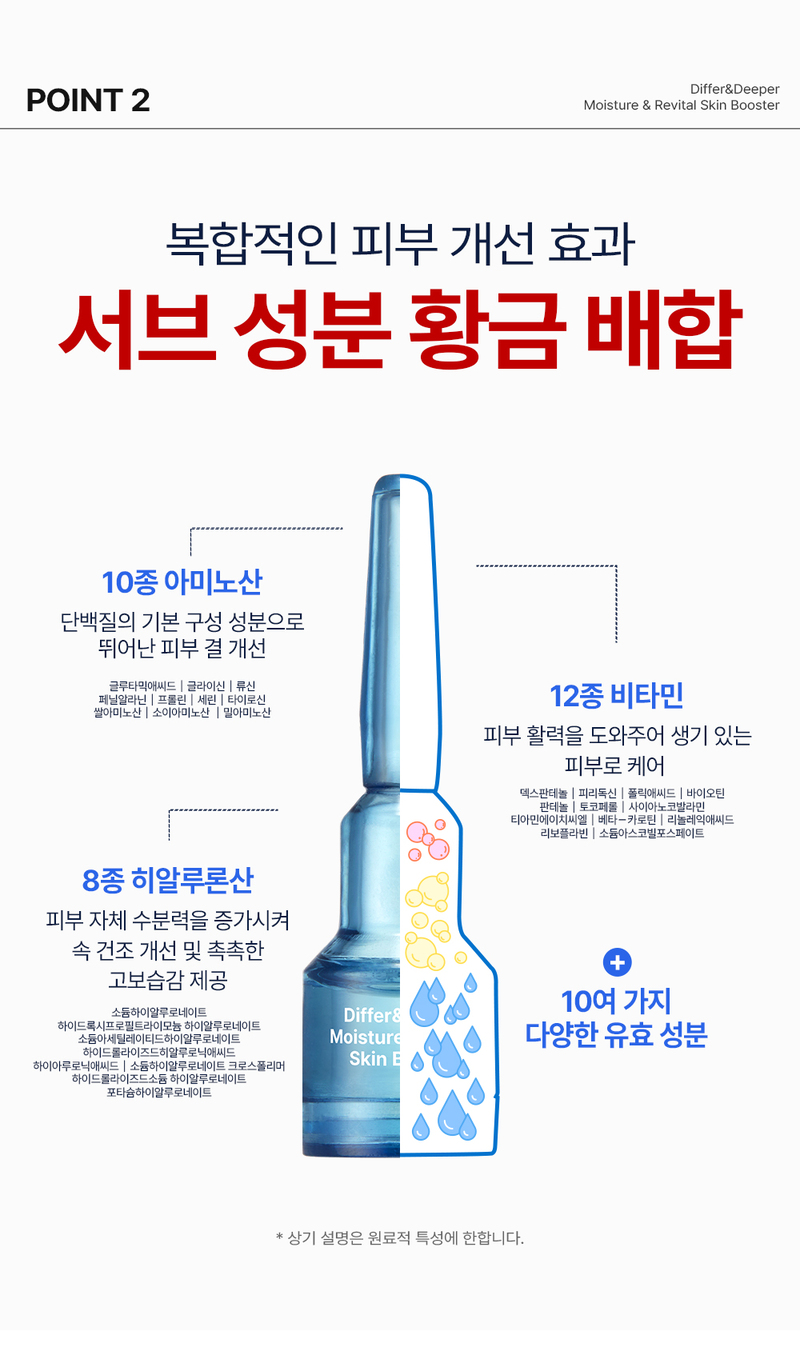 디퍼앤디퍼 모이스처 & 리바이탈 스킨부스터 Moisture&revital skin booster 상세 이미지 24