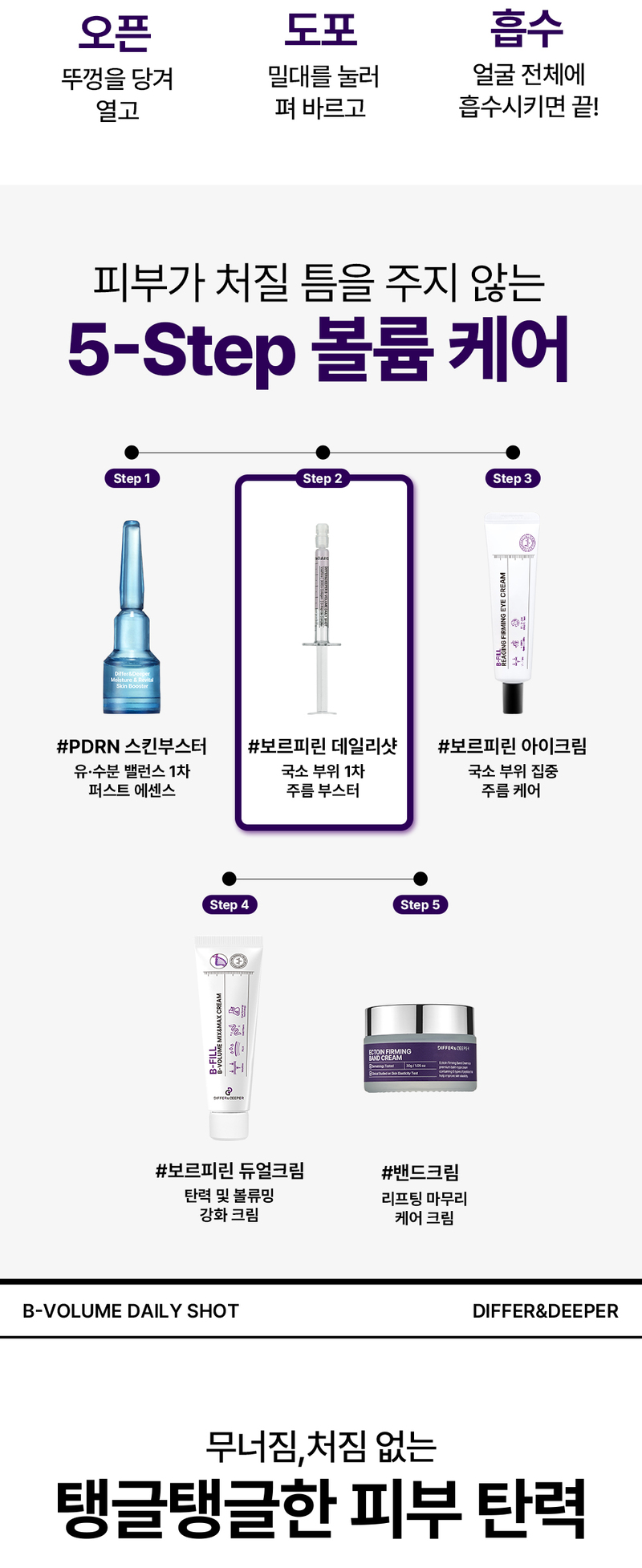 디퍼앤디퍼 비 볼륨 데일리 샷 스타터팩 B-Volume Daily Shot Starter Pack 상세 이미지 10