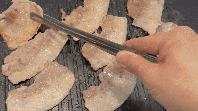 [맛있는청년들] 66갈비 국내산 한돈 냉동 한입/대패 삼겹살 1팩(400g) 상세 이미지 5
