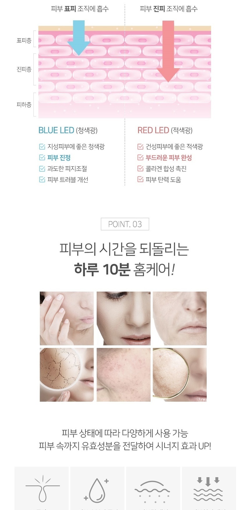 [더로벨리스토리] 홈에스테틱 LED 갈바닉 상세 이미지 7