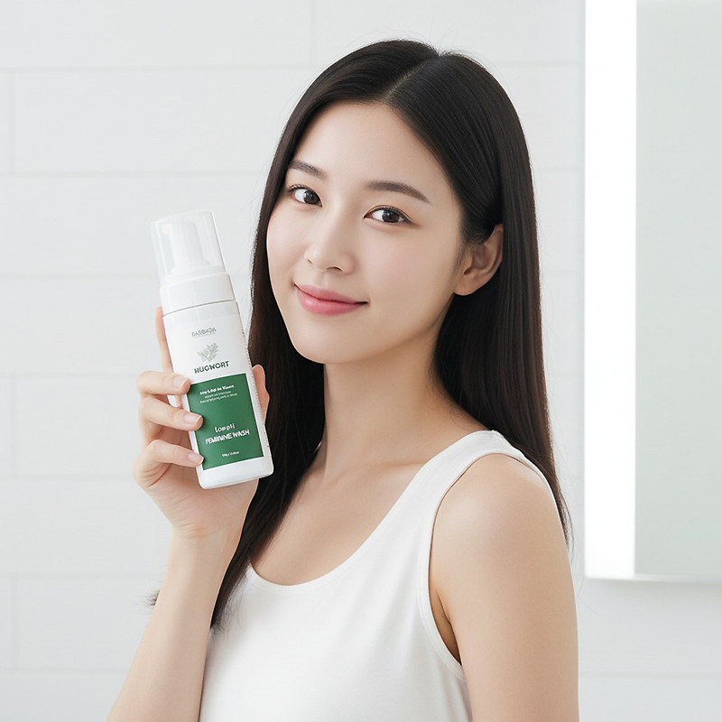 [바르바라] 약산성 사자발쑥 Y존 여성청결제 160g 상세 이미지 3