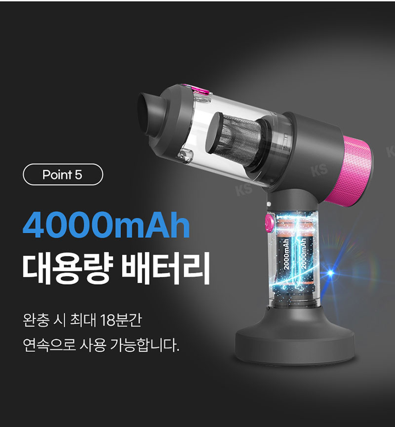 에코너-T8 핸디형 무선 진공 청소기 상세 이미지 16