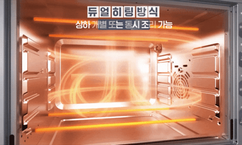 리큅 에어프라이어오븐 42L LOV-MO42GY 상세 이미지 5
